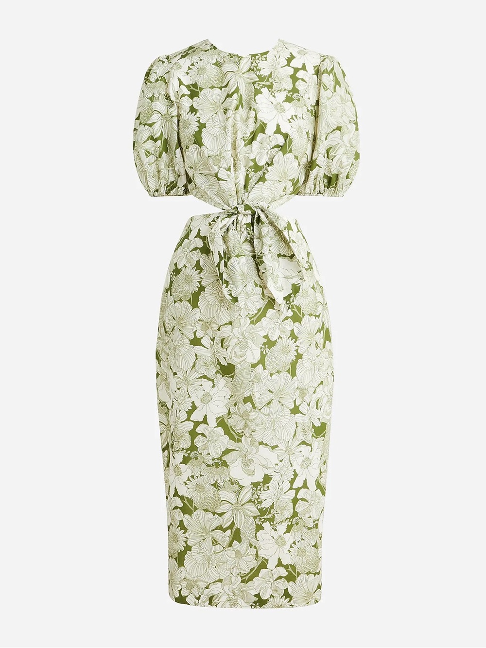 J. Crew Cutout Dress in Liberty Floral. Size 16. New with tags. - Picture 3 of 5